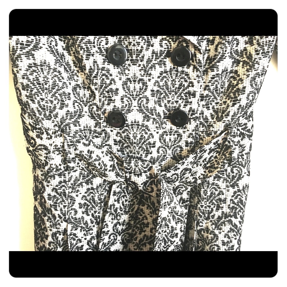 Emma James 6-Button Belted Pea Coat